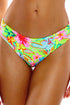 Luli Fama Hibiscus Dream Seamless Full Ruched Back Bottom
